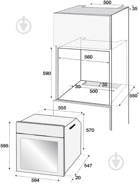 Духовой шкаф Beko BIM 24300 BS - фото 2