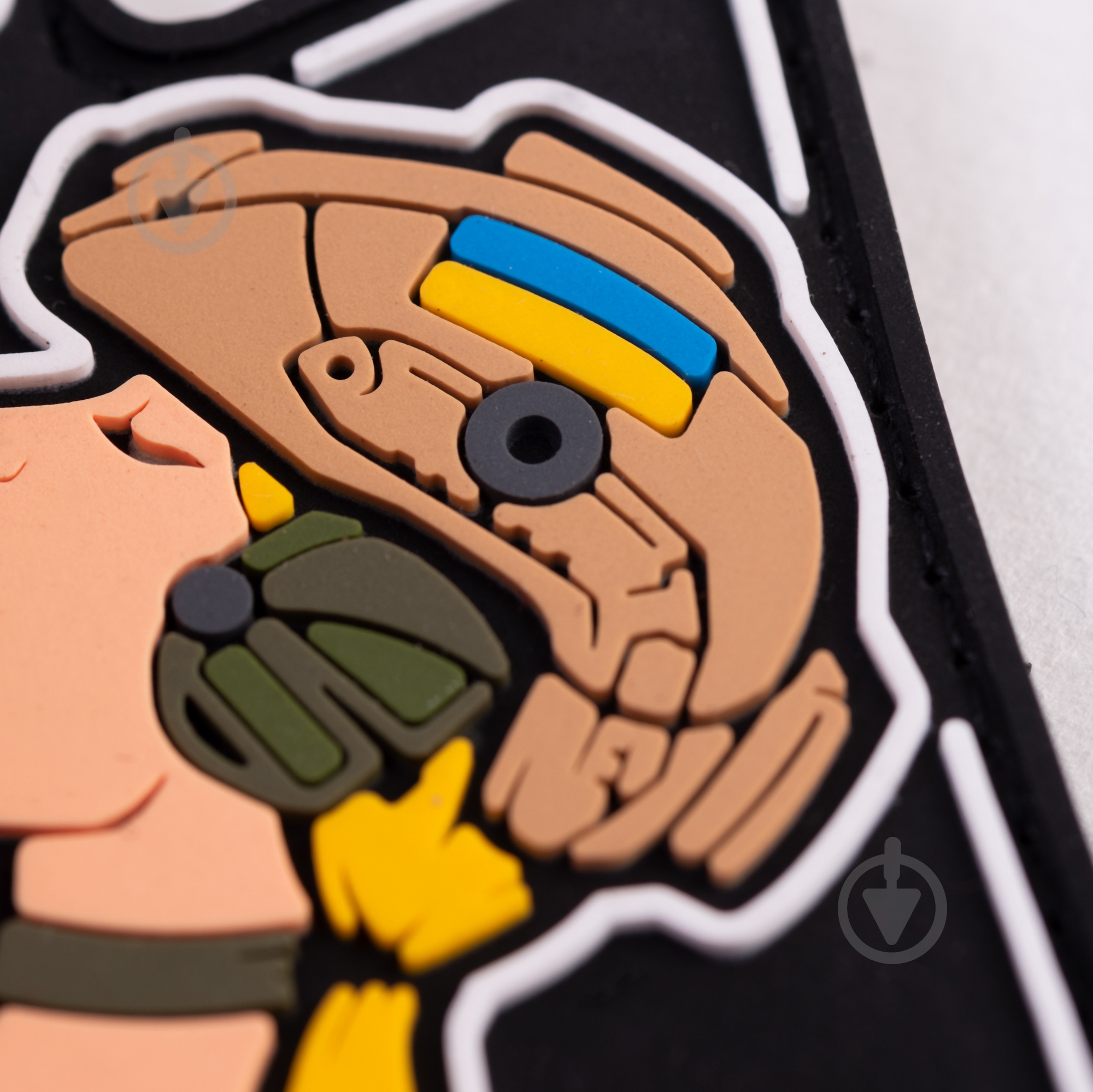 Патчи Brand Element ПВХ (шеврон) "Девочка-пика" блонд, 7,5*9см - фото 3 Патчи Brand Element ПВХ (шеврон) "Девочка-пика" блонд, 7,5*9см - фото 3