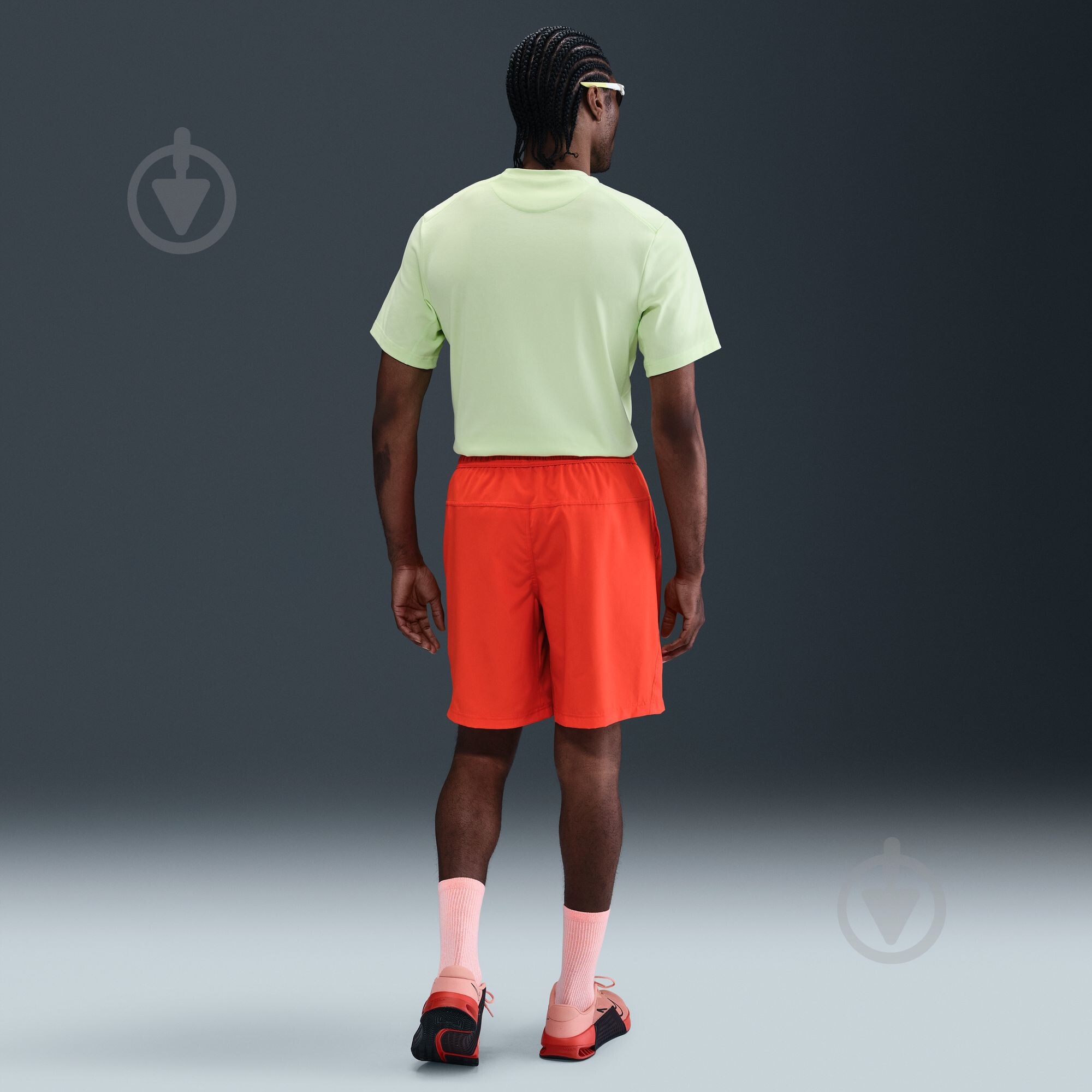 Шорти Nike M NK DF FORM 9IN UL SHORT SWOO HJ4045-633 р. 2XL помаранчевий - фото 7