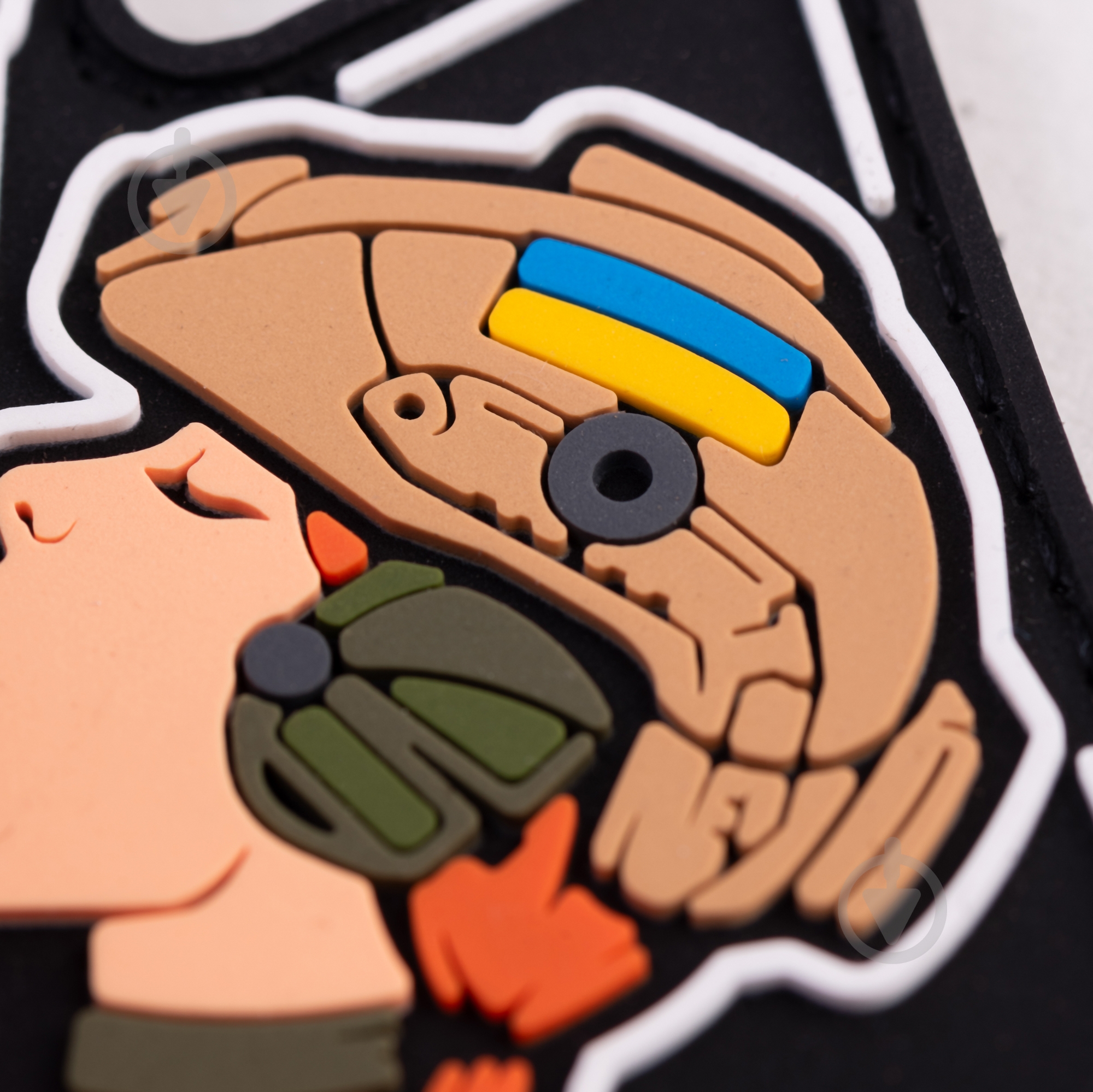 Патчи Brand Element ПВХ (шеврон) "Девочка-пика" рыжая, 7,5*9см - фото 3 Патчи Brand Element ПВХ (шеврон) "Девочка-пика" рыжая, 7,5*9см - фото 3