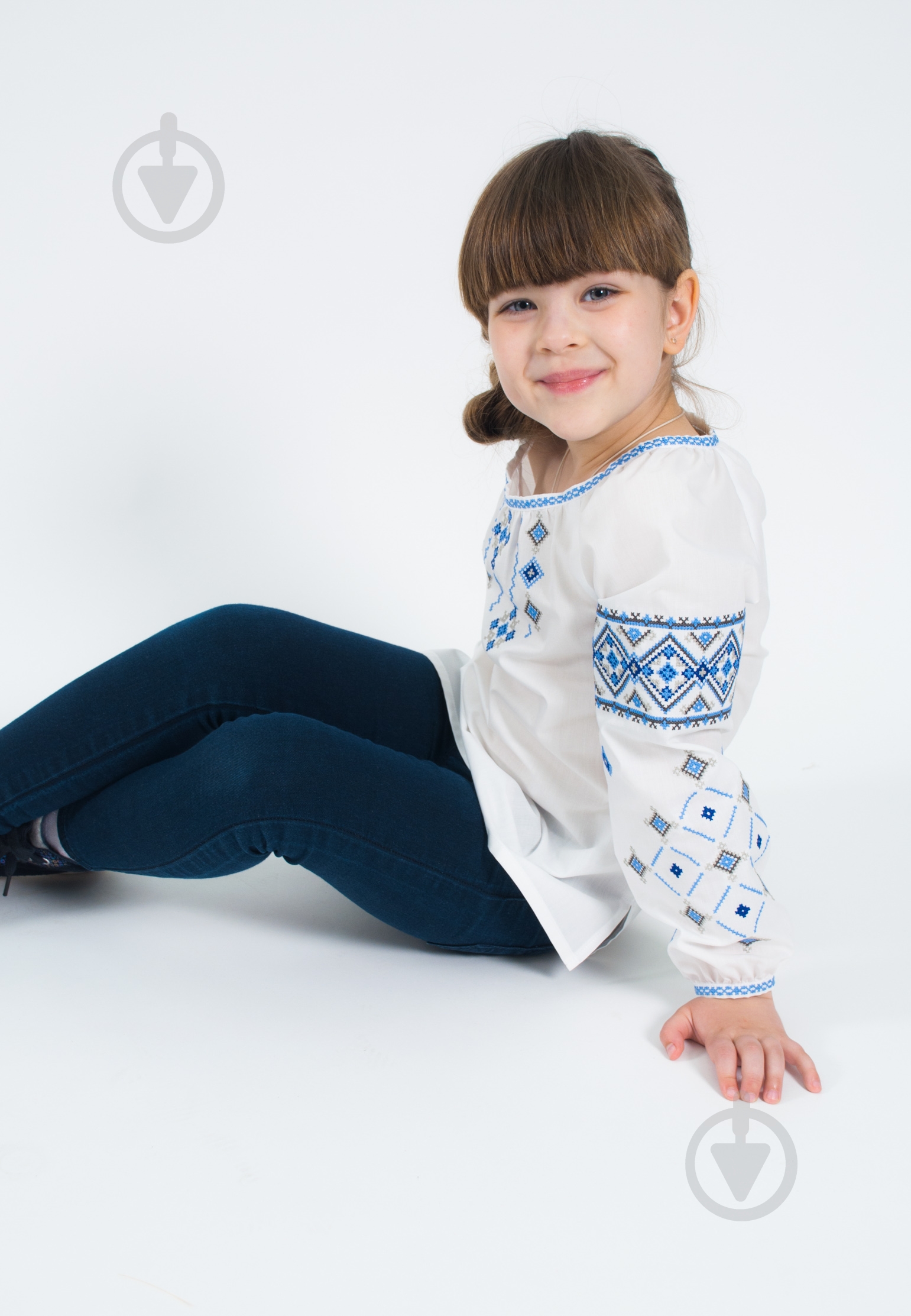 Рубашка Гармонiя Рівненщина р.110 синий - фото 3