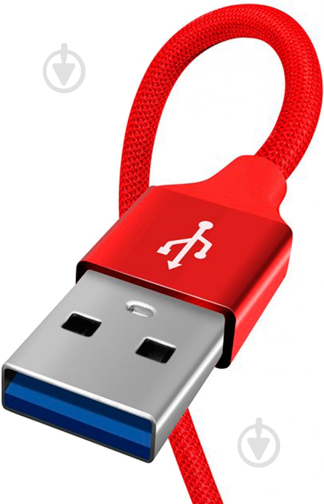 Дата-кабель ColorWay USB 2.0 AM - Micro 5P 2 м красный (CW-CBUM009-RD) - фото 2