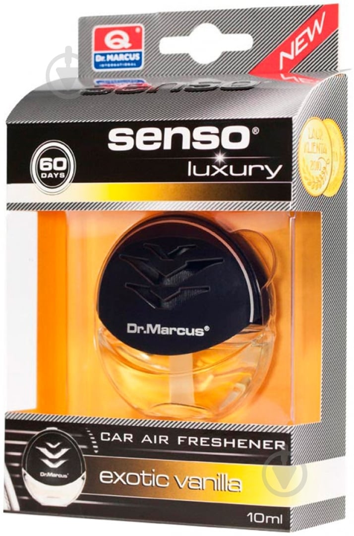 Ароматизатор на панель приборов DR. MARCUS SENSO LUXURY ваниль - фото 1 Ароматизатор на панель приборов DR. MARCUS SENSO LUXURY ваниль - фото 1