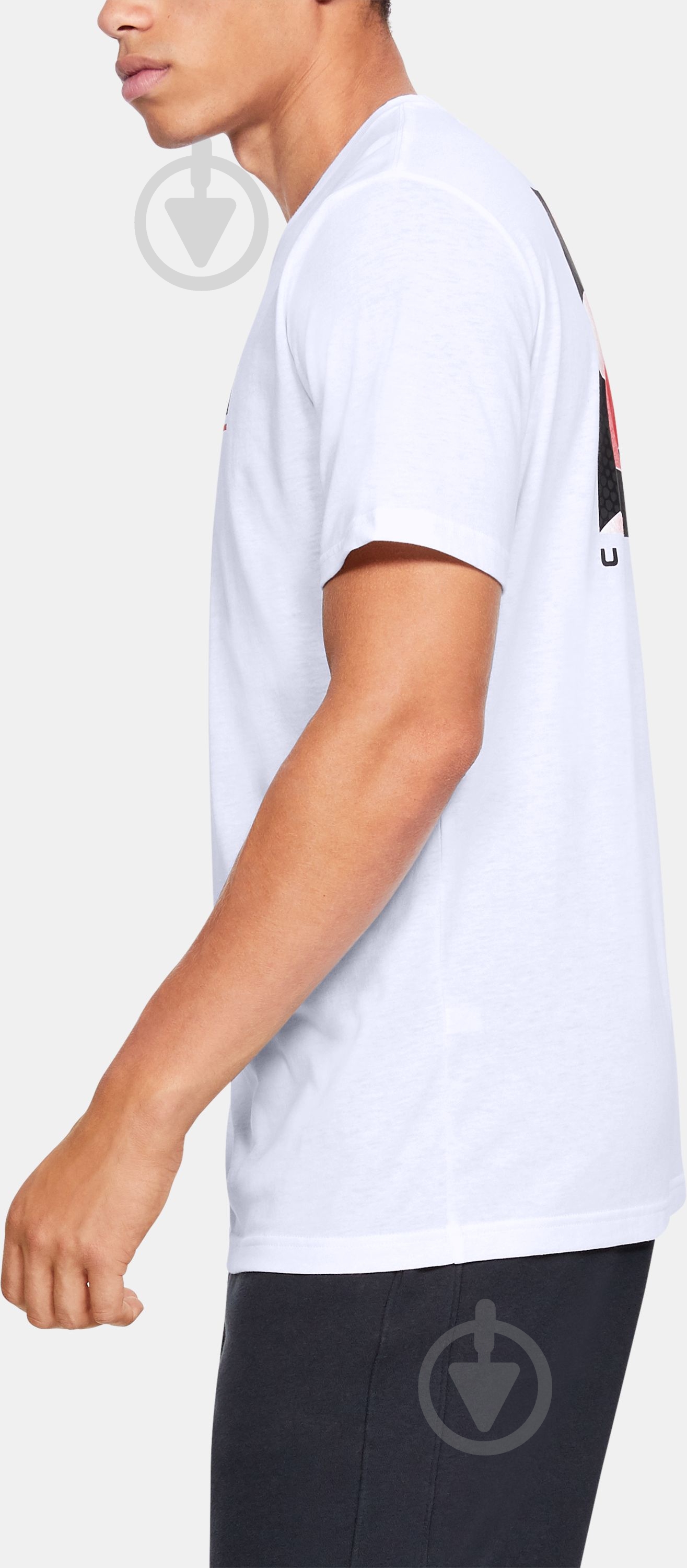 Футболка Under Armour UA REFLECTION SS 1351620-100 р.M белый - фото 3
