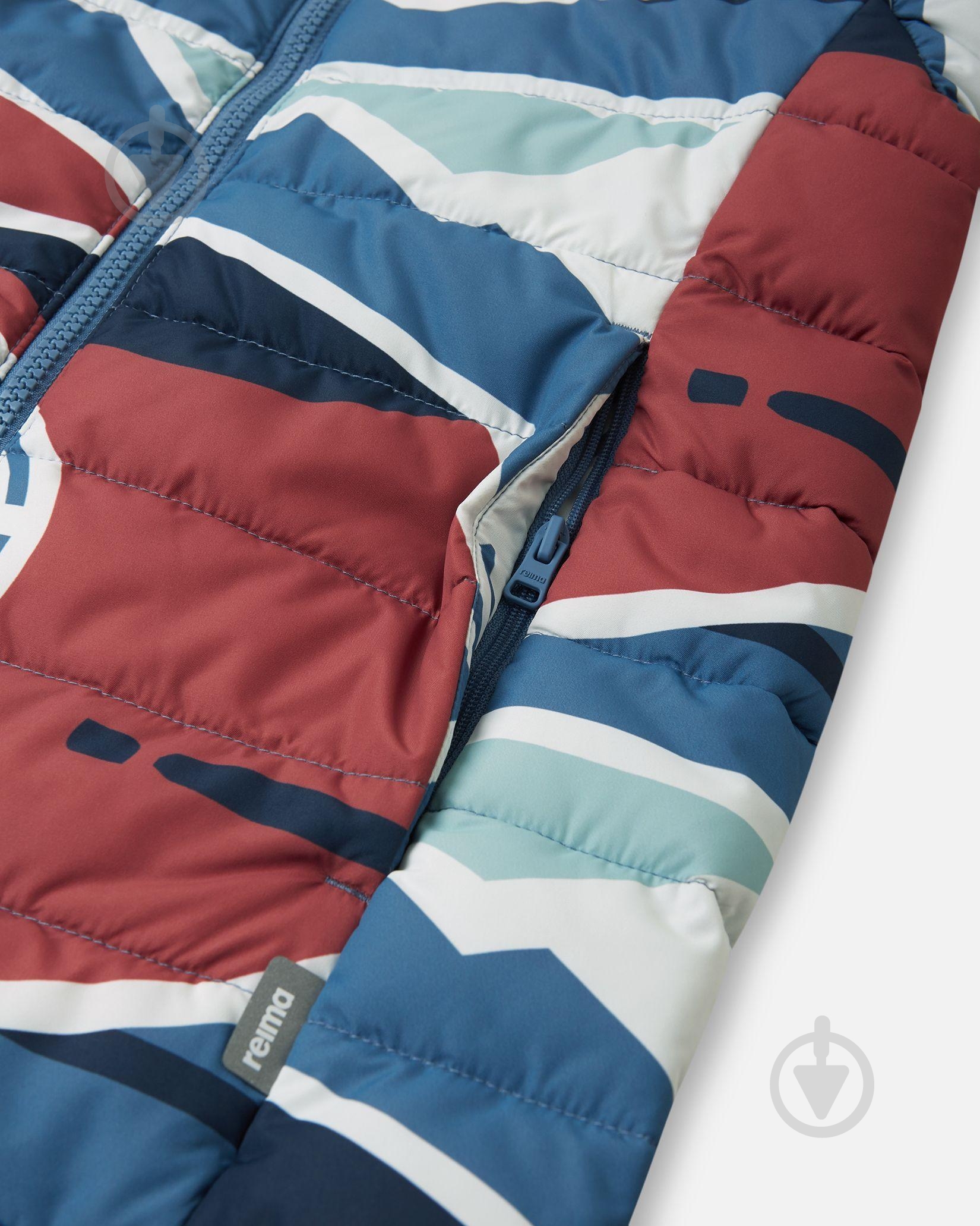 Куртка унисекс Reima Untu р.128 синий 5100329B-67A1 - фото 6