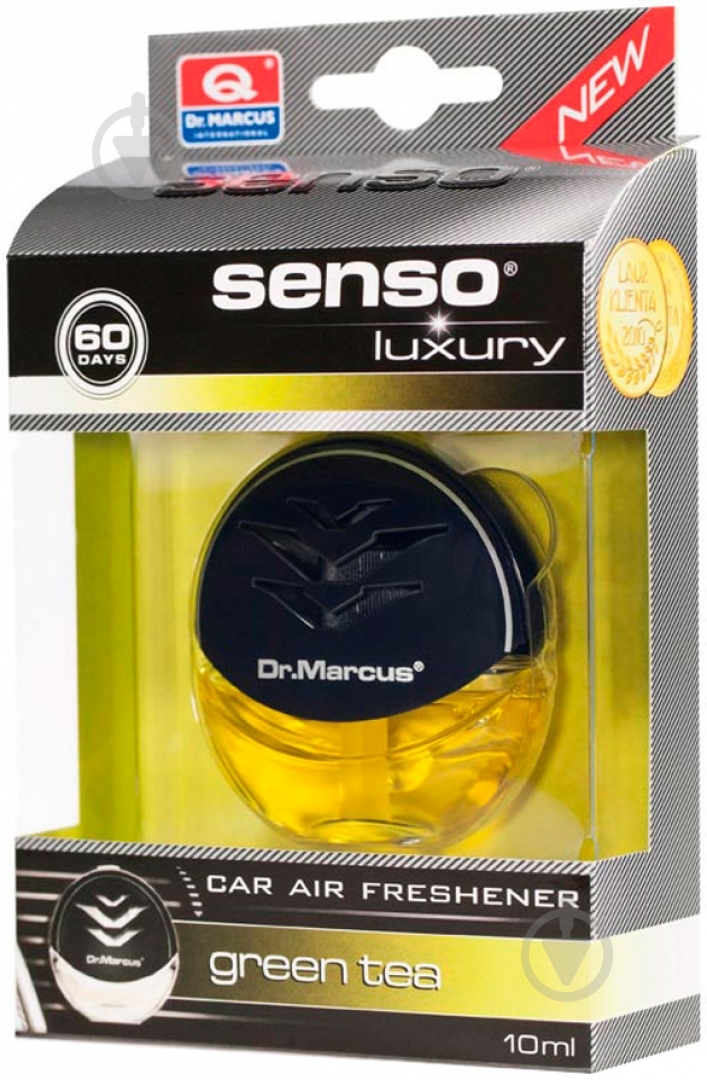 Ароматизатор на панель приборов  DR. MARCUS SENSO LUXURY зеленый чай - фото 1