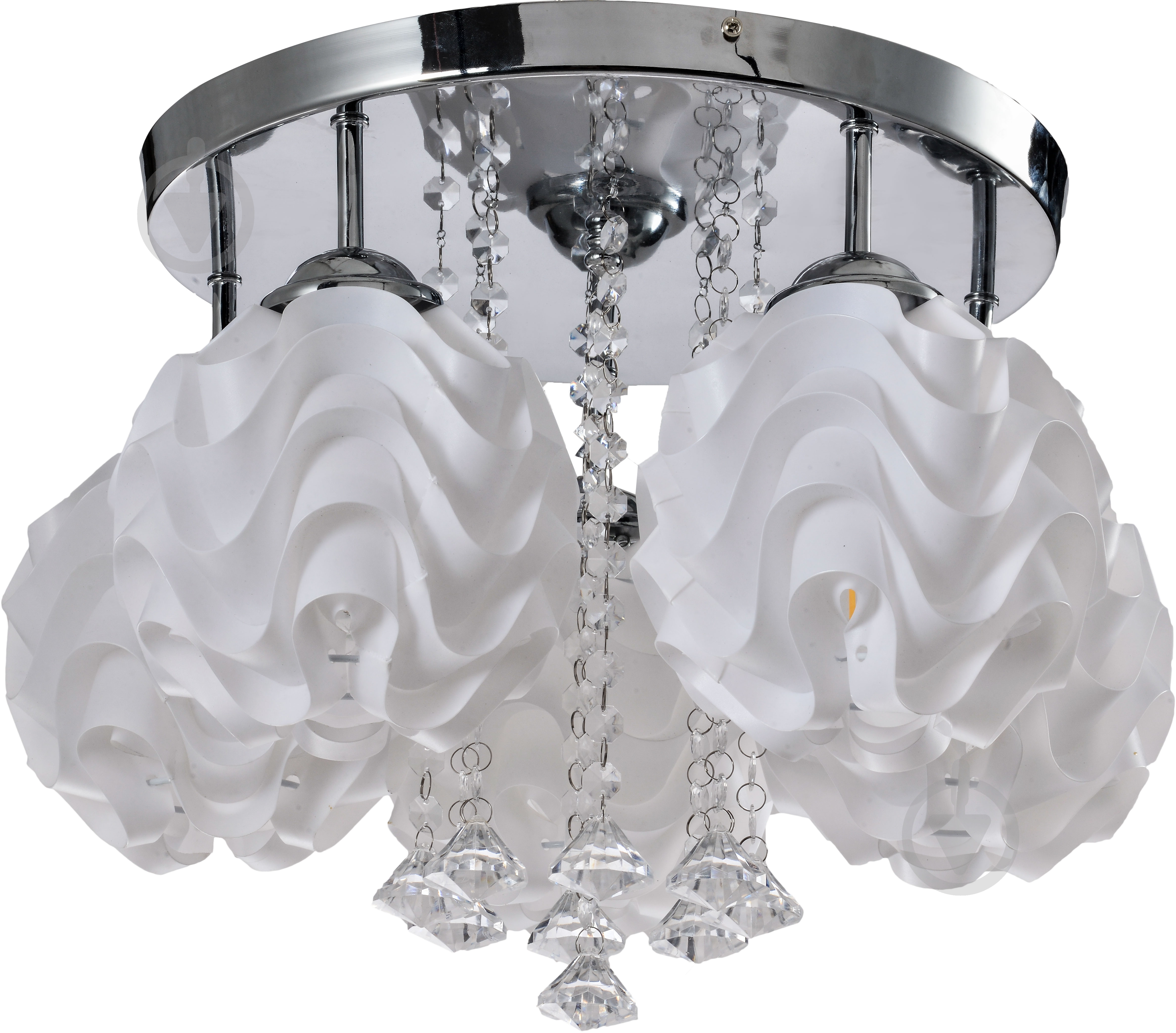 Люстра потолочная Accento lighting 5x60 Вт E27 хром - фото 1 Люстра потолочная Accento lighting 5x60 Вт E27 хром - фото 1