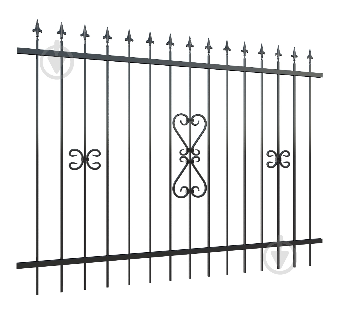 Секция ограждения Укрітарм Стандарт 2000х1500 мм - фото 1