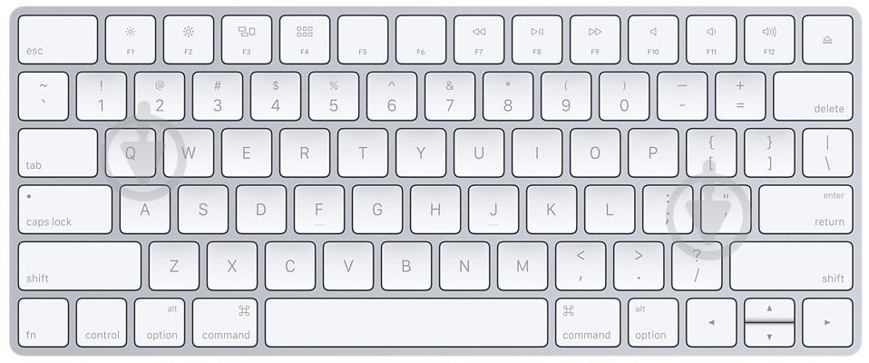 Apple A1644 Wireless Magic Keyboard (MLA22RU/A) white/grey - фото 1 Apple A1644 Wireless Magic Keyboard (MLA22RU/A) white/grey - фото 1