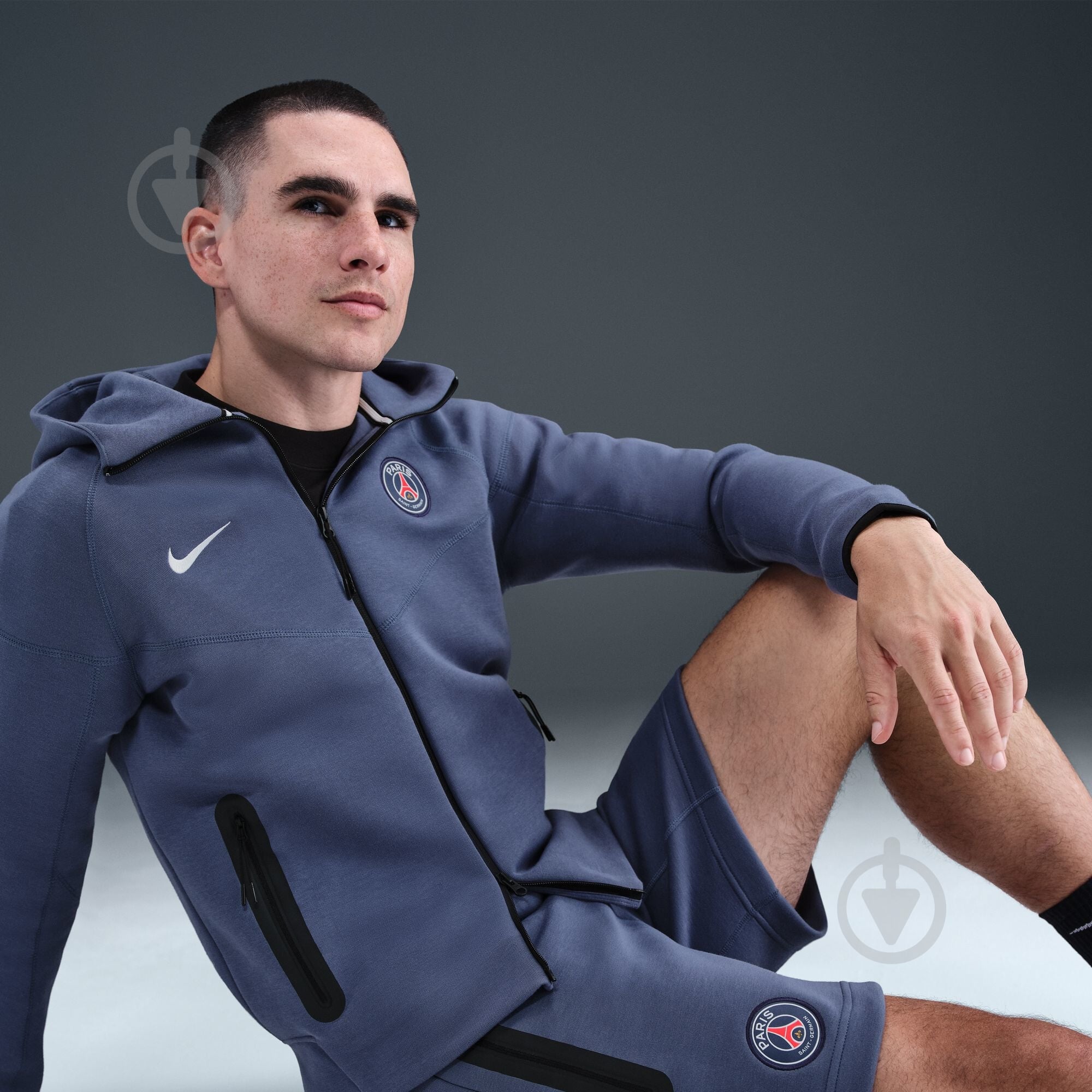 ᐉ Шорти Nike PSG M NSW TECH FLC SHORT HV8995-491 р. 2XL синій