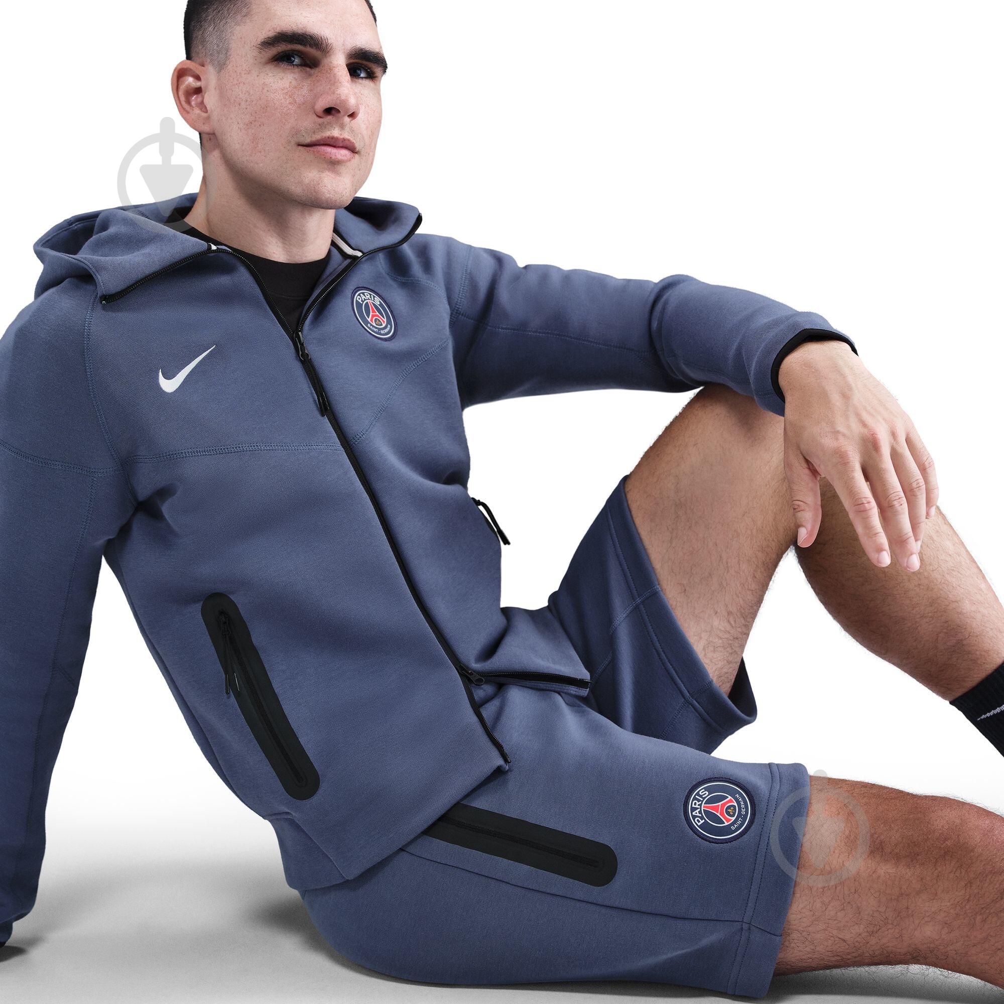ᐉ Шорти Nike PSG M NSW TECH FLC SHORT HV8995-491 р. 2XL синій