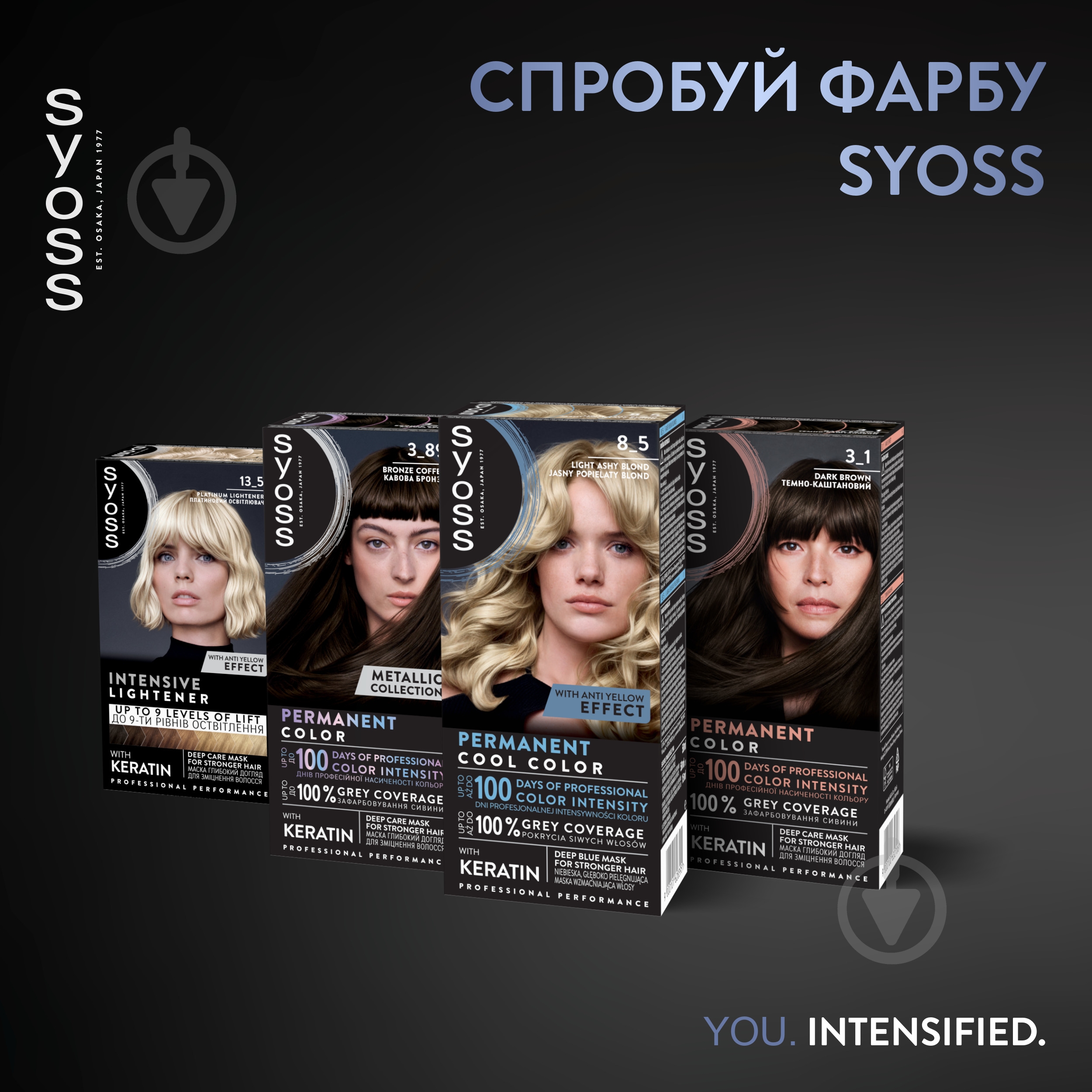 Фарба для волосся SYOSS Luminus 8-5 яскравий блонд 115 мл - фото 4 Фарба для волосся SYOSS Luminus 8-5 яскравий блонд 115 мл - фото 4