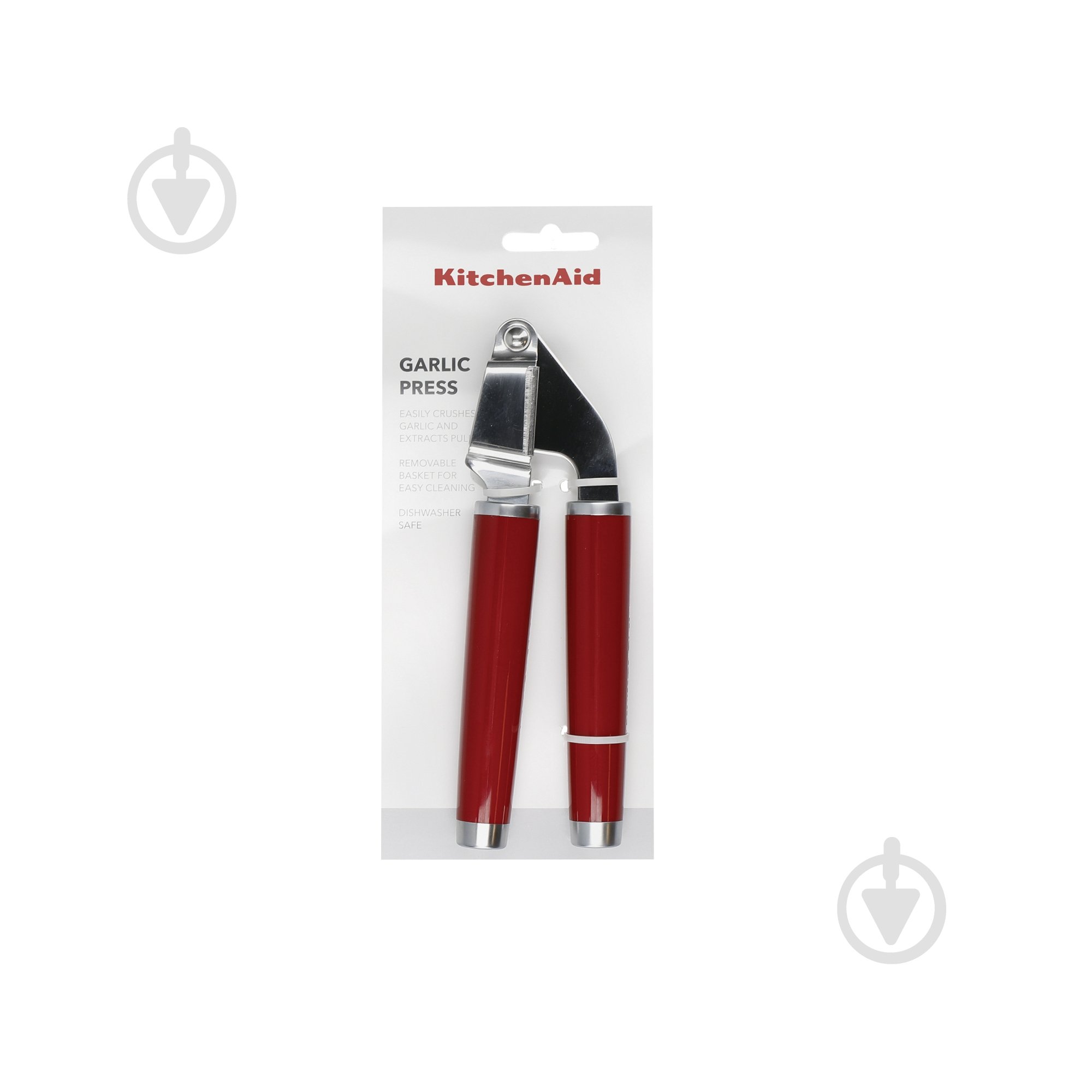 Прес для часнику KitchenAid Coreline 19 см червоний (KAG132OHERE) - фото 5