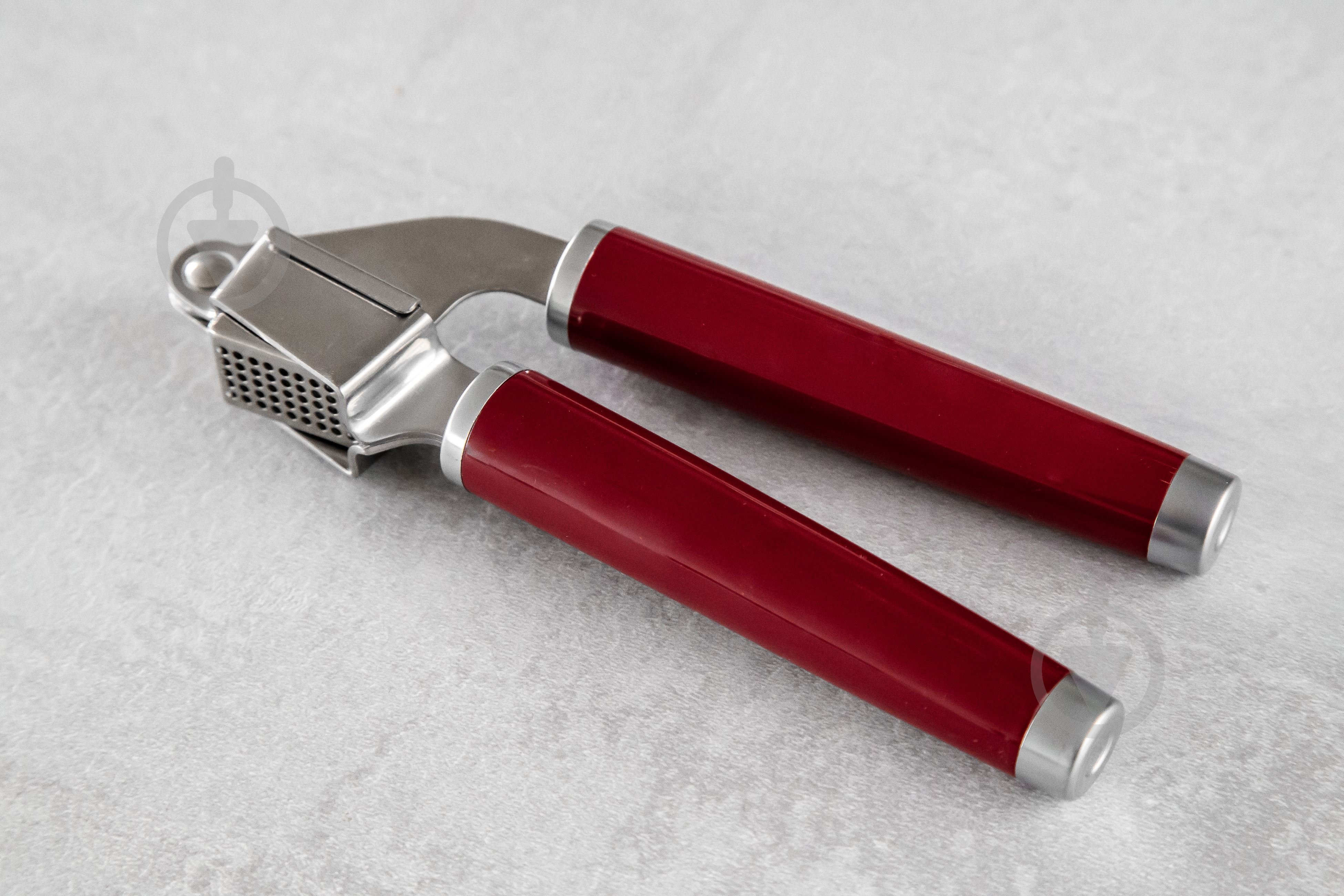 Прес для часнику KitchenAid Coreline 19 см червоний (KAG132OHERE) - фото 8