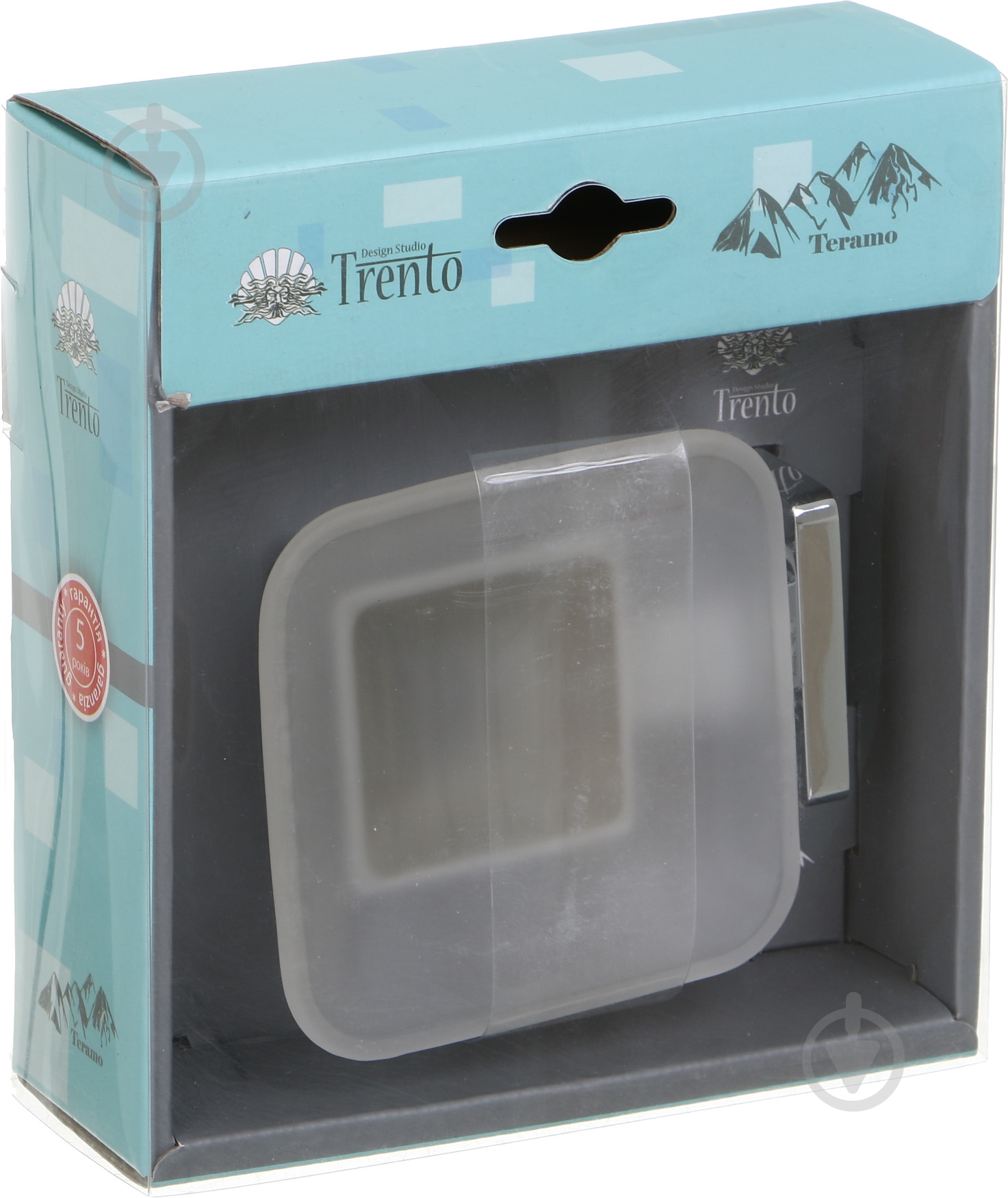Мыльница Trento Teramo хром - фото 2