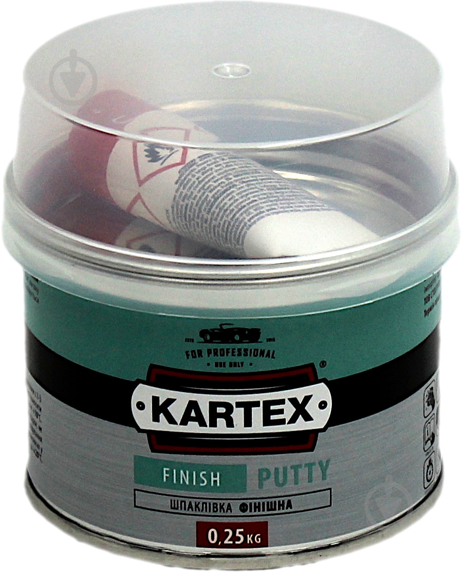Шпаклевка финишная KARTEX 0,25 кг - фото 1 Шпаклевка финишная KARTEX 0,25 кг - фото 1