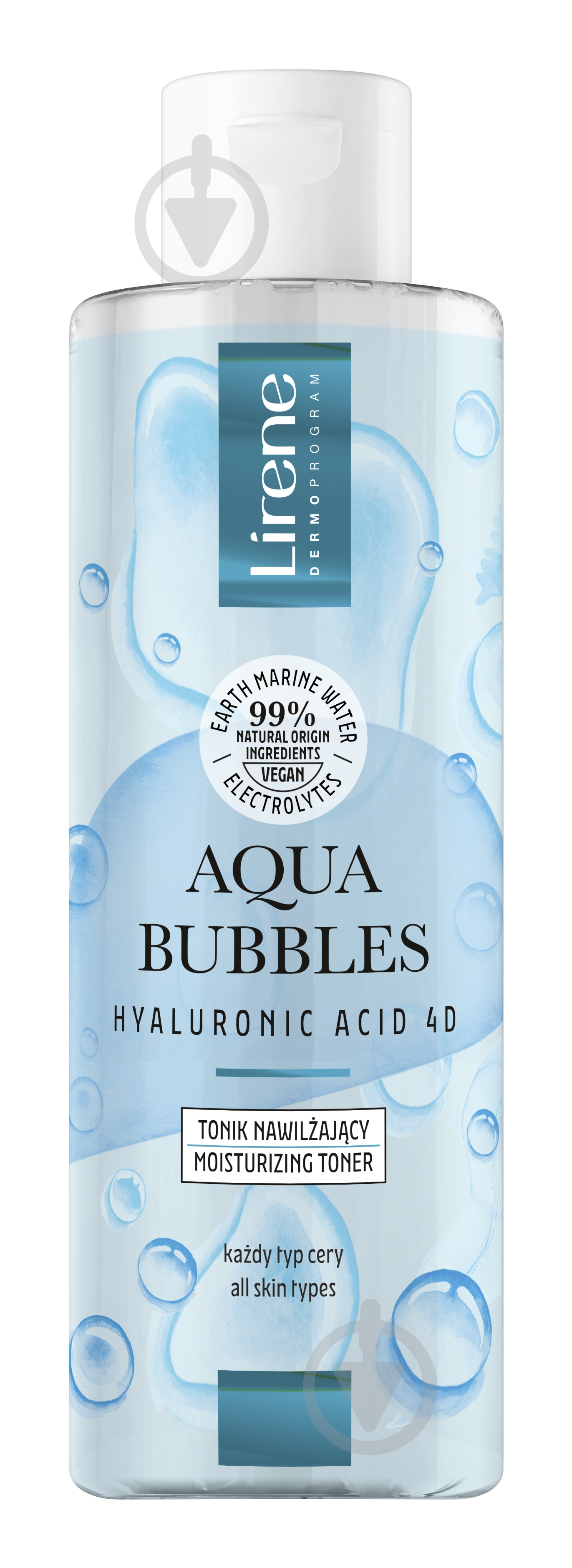 Тоник для лица Lirene AQUA BUBBLES 200 мл - фото 1