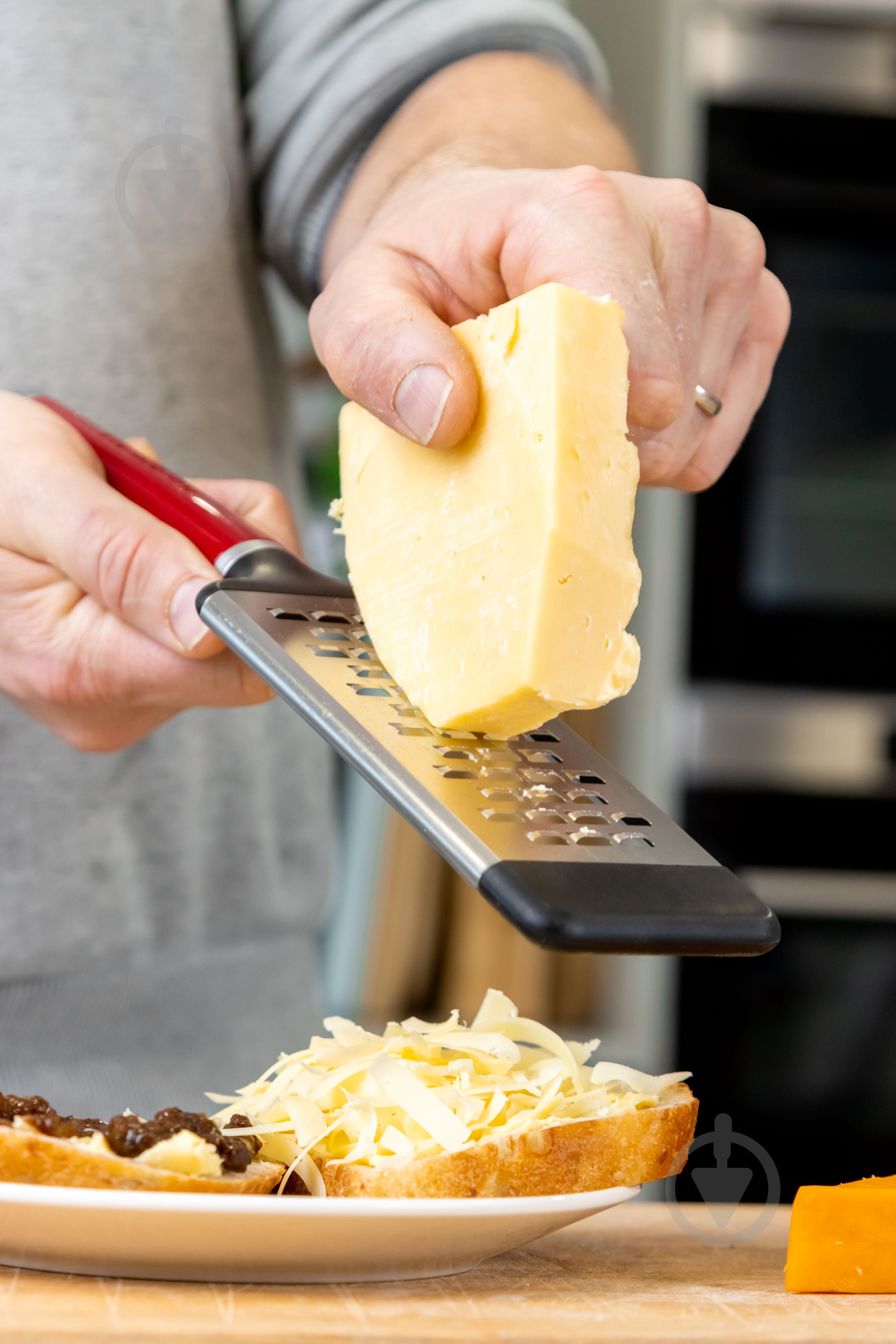 Тертка KitchenAid 29,6 см з чохлом червона (KAG320OHERE) - фото 10
