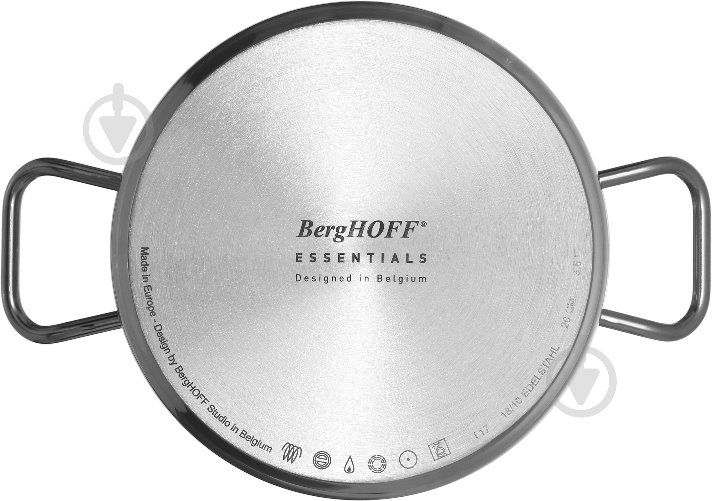 Кастрюля BergHOFF Hotel Line 20 см 3,5 л 1102001 - фото 3