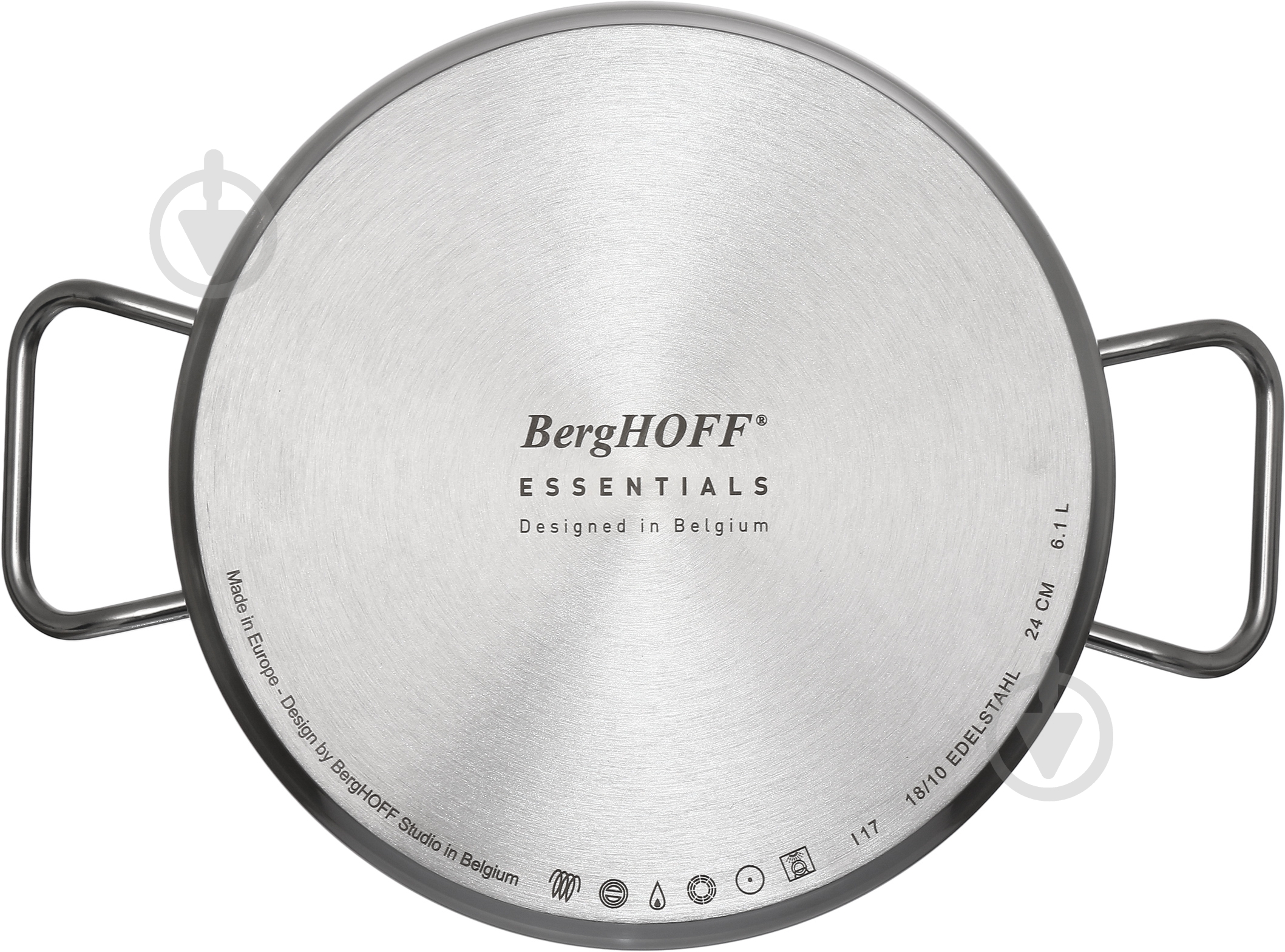 Каструля BergHOFF Hotel Line 24 см 6,1 л 1102002 - фото 3