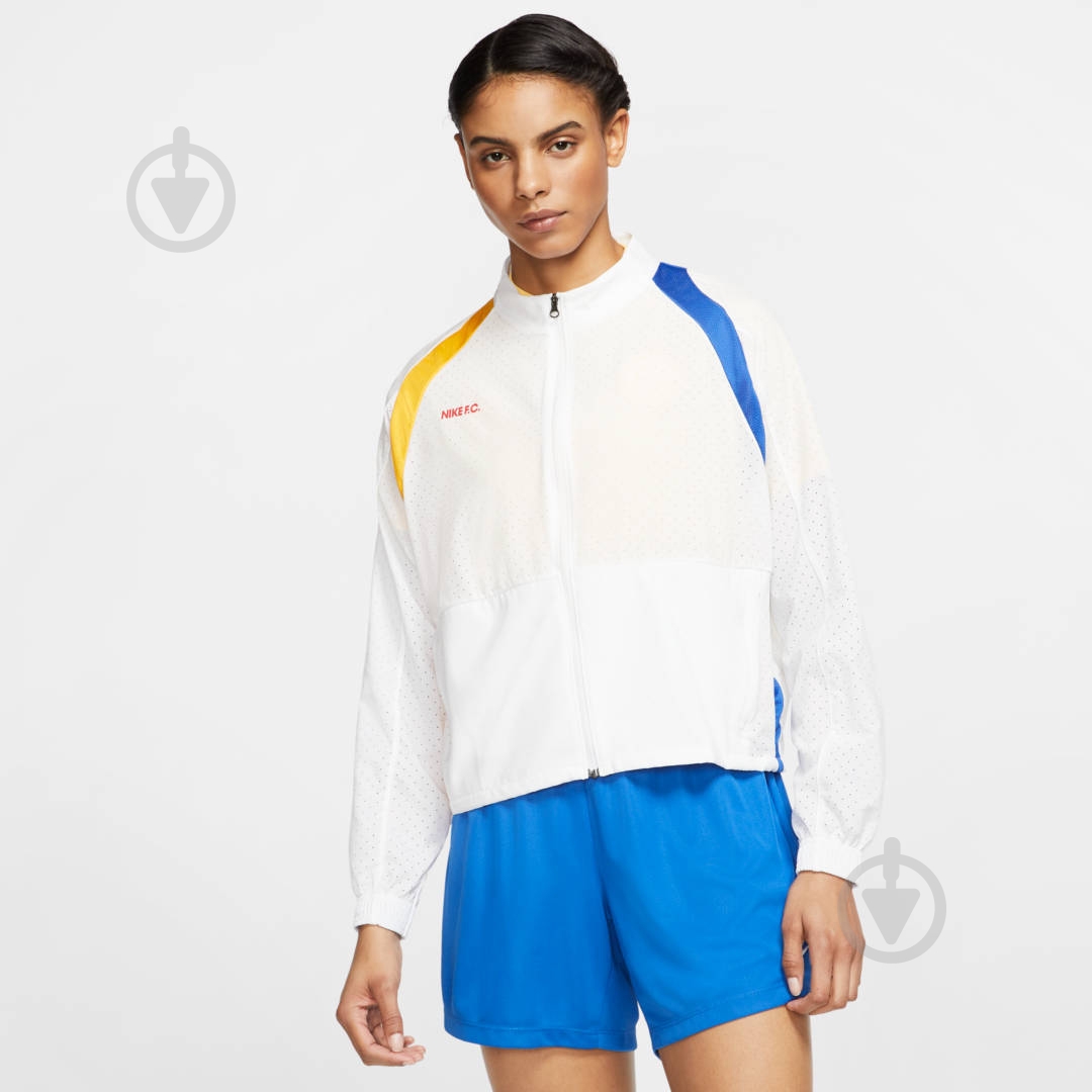 Джемпер Nike W NK FC JKT FZ 20 CK2700-100 р. XS білий - фото 2