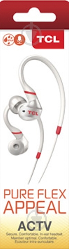 Гарнитура TCL ACTV100 crimson white (ACTV100WT-EU) - фото 7