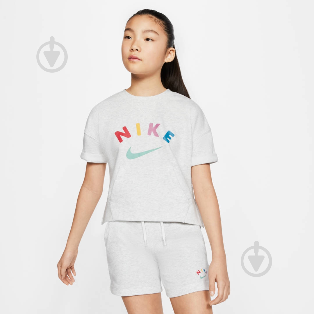 Футболка Nike G NSW CREW FLC FB CK2775-051 р.M черный - фото 4 Футболка Nike G NSW CREW FLC FB CK2775-051 р.M черный - фото 4