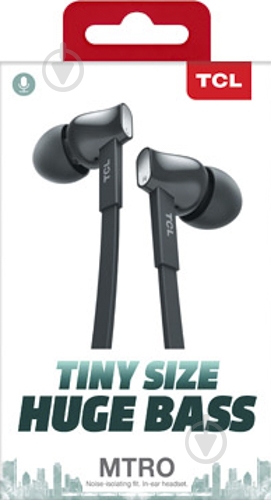 Гарнитура TCL MTRO100 shadow black (MTRO100BK-EU) - фото 6