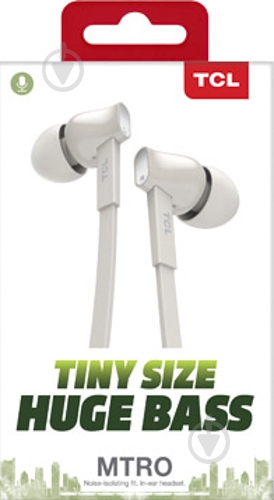 Гарнитура TCL MTRO100 ash white (MTRO100WT-EU) - фото 6 Гарнитура TCL MTRO100 ash white (MTRO100WT-EU) - фото 6