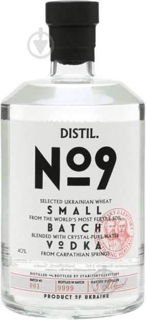 Водка DISTIL.№9 1 л - фото 1