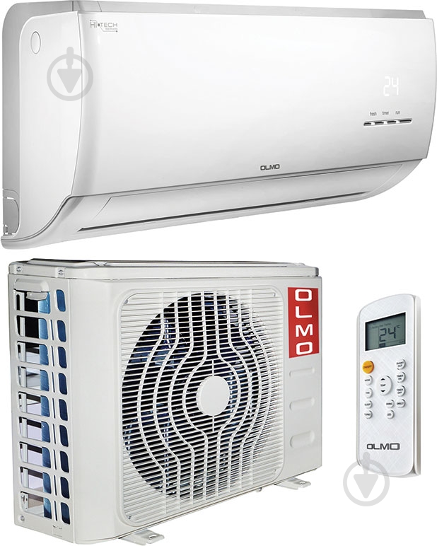 Кондиционер Olmo OSH-10VS7W (Hi-Tech) - фото 4 Кондиционер Olmo OSH-10VS7W (Hi-Tech) - фото 4