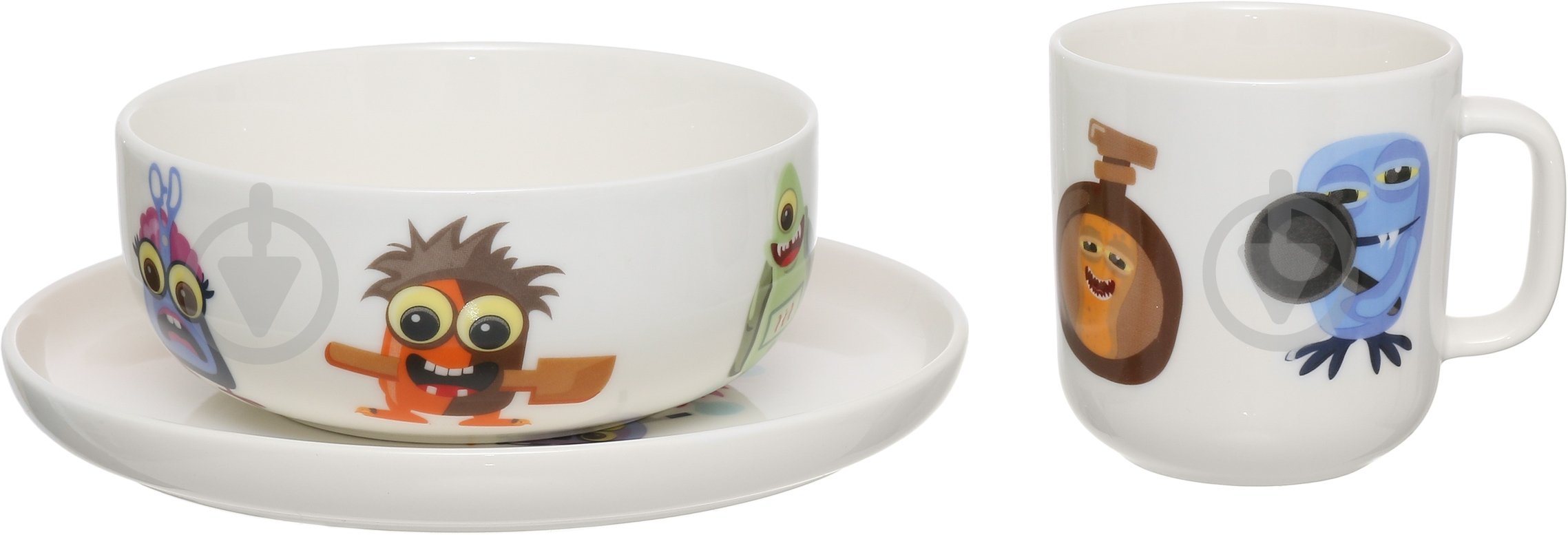 Набор детской посуды 3 предмета 1694050 BergHOFF - фото 1 Набор детской посуды 3 предмета 1694050 BergHOFF - фото 1