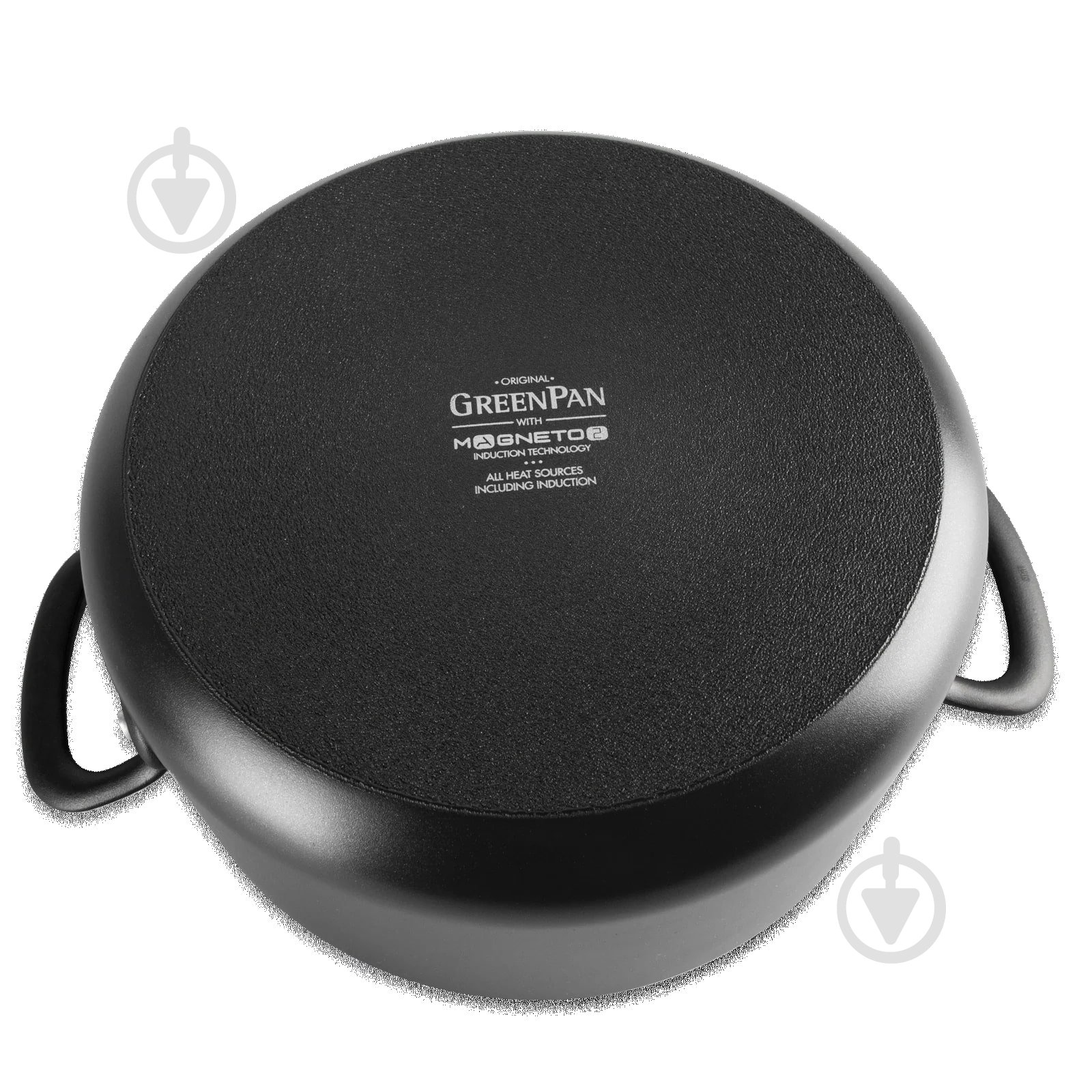 Кастрюля с крышкой GreenPan Craft, 24 см, 4,9 л з керамічним покриттям (CC002267-001) - фото 3