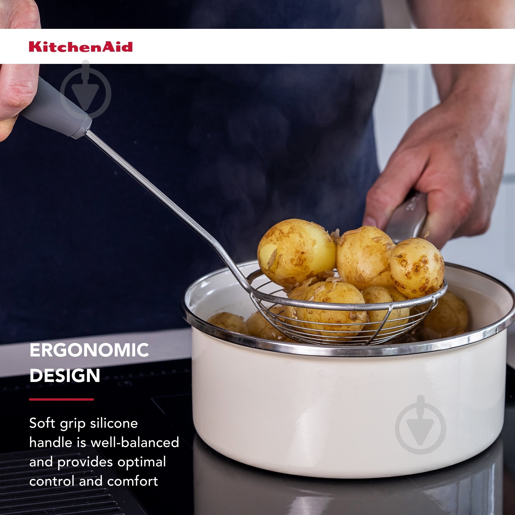Шумівка KitchenAid 37,3 см сіра (KAS010OHCGG) - фото 12