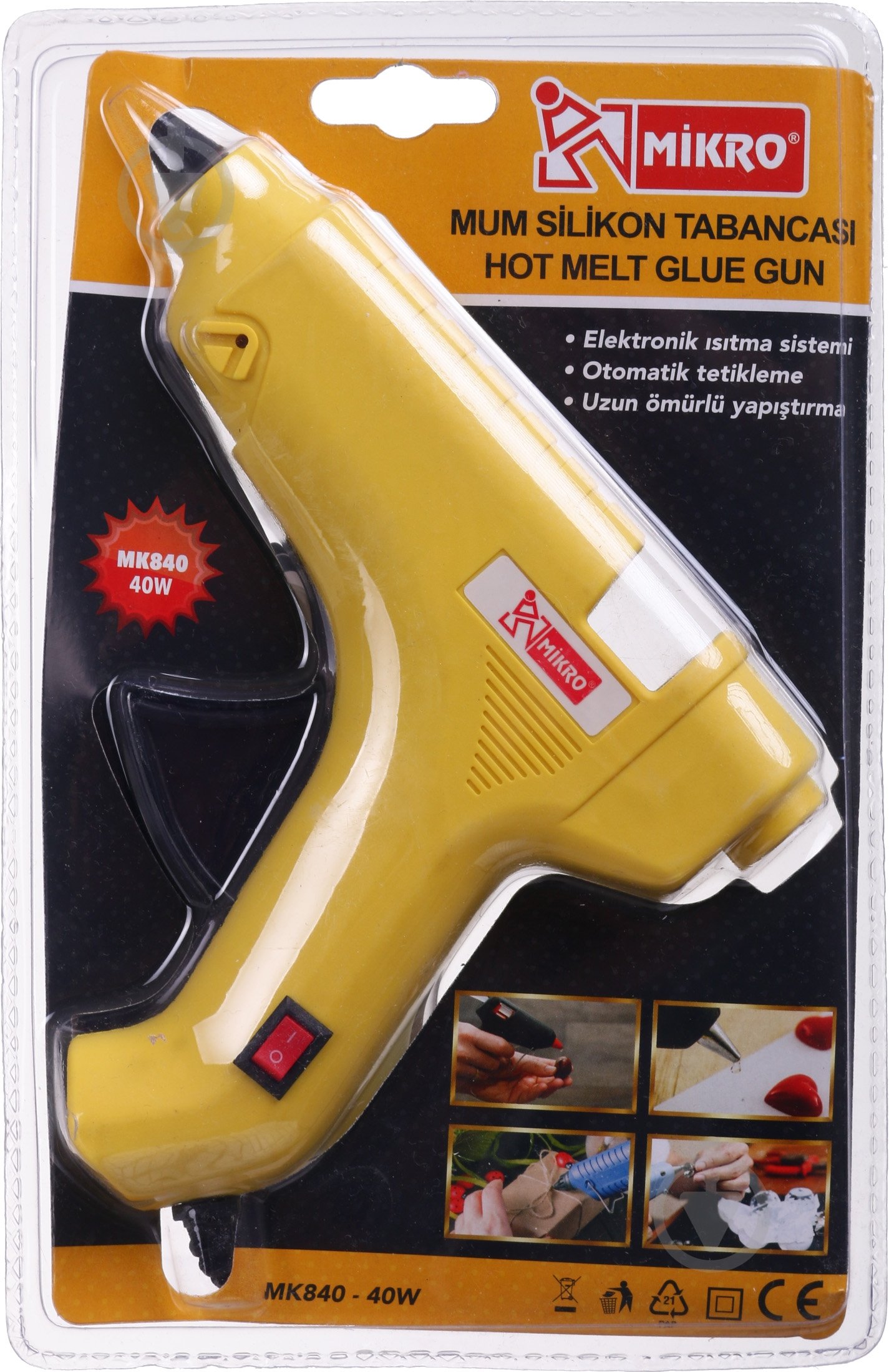 Пистолет клеевой MIKRO MK840 - фото 10