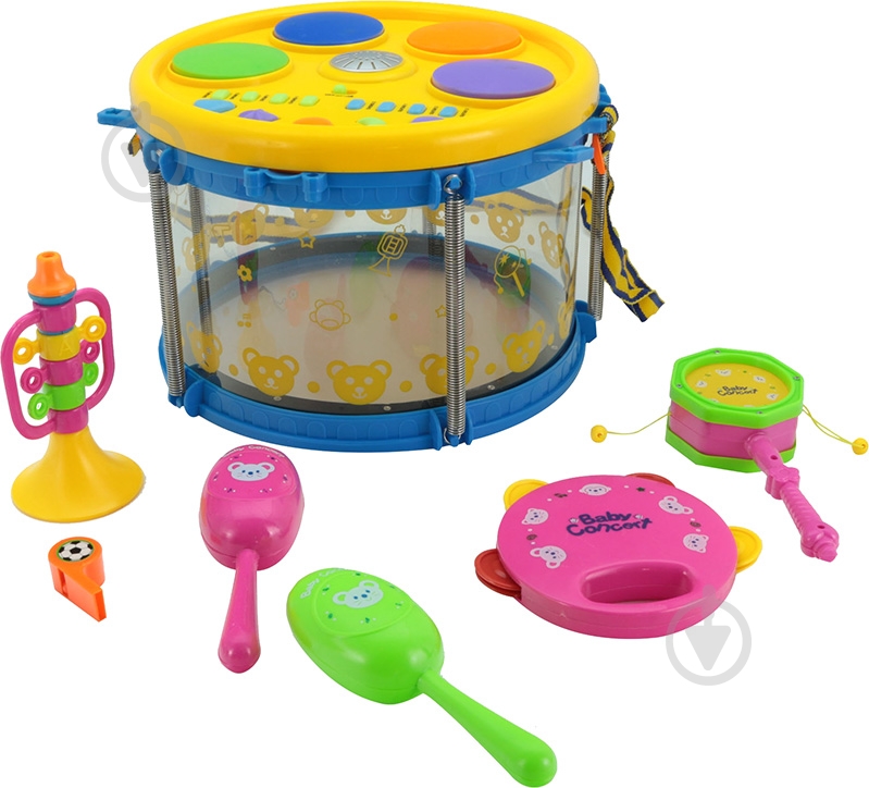Игрушка развивающая Canhui Toys барабан ВВ92 - фото 2