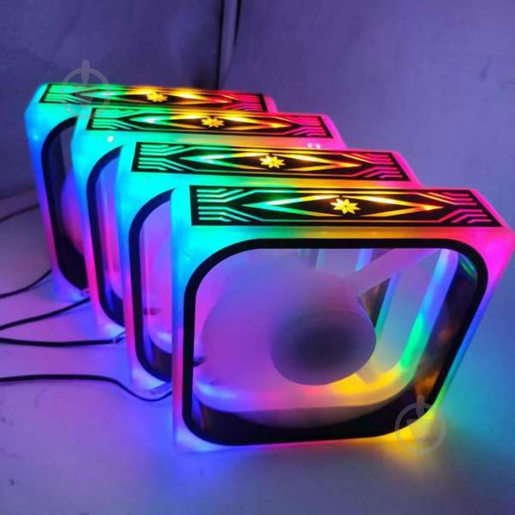 Вентилятор для корпуса Cooling Baby 12025RGB4 - фото 4