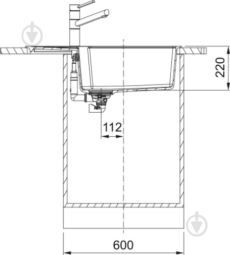 Мойка для кухни Urban UBG 611-78 XL 114.0701.801 - фото 3 Мойка для кухни Urban UBG 611-78 XL 114.0701.801 - фото 3