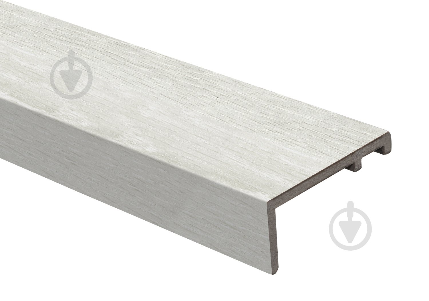 УЦІНКА! Лиштва телескопічна пластик (ПВХ) прямокутна ОМіС 8х80х2200 мм дуб білий (УЦ №2884) - фото 1