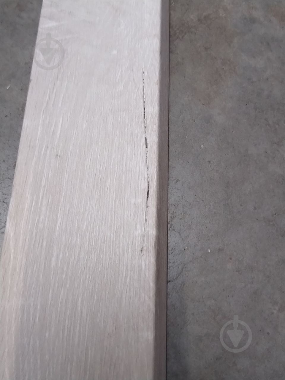 УЦІНКА! Лиштва телескопічна пластик (ПВХ) прямокутна ОМіС 8х80х2200 мм дуб білий (УЦ №2884) - фото 4