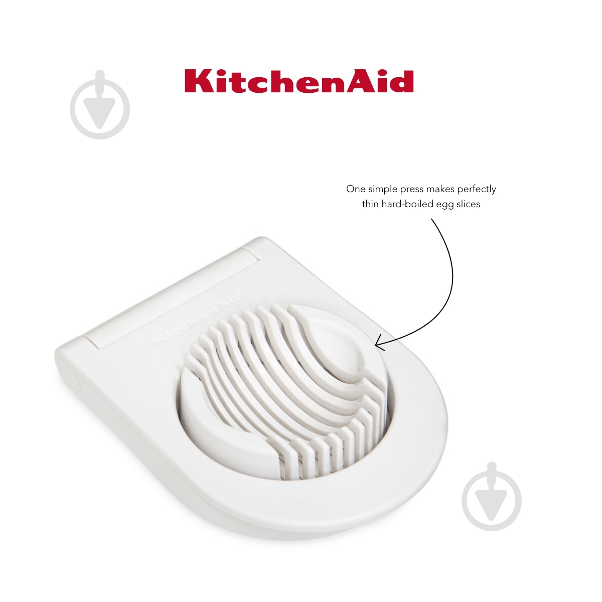Яйцерезка KitchenAid Universal, 15 см, белый (KQG135OHWHE) - фото 3 Яйцерезка KitchenAid Universal, 15 см, белый (KQG135OHWHE) - фото 3