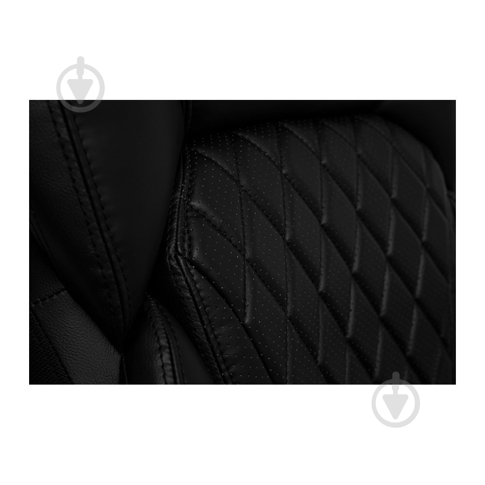 Кресло Richman Премио Пластик Сильвер М-2 Кожа Сплит черная комб черный - фото 10