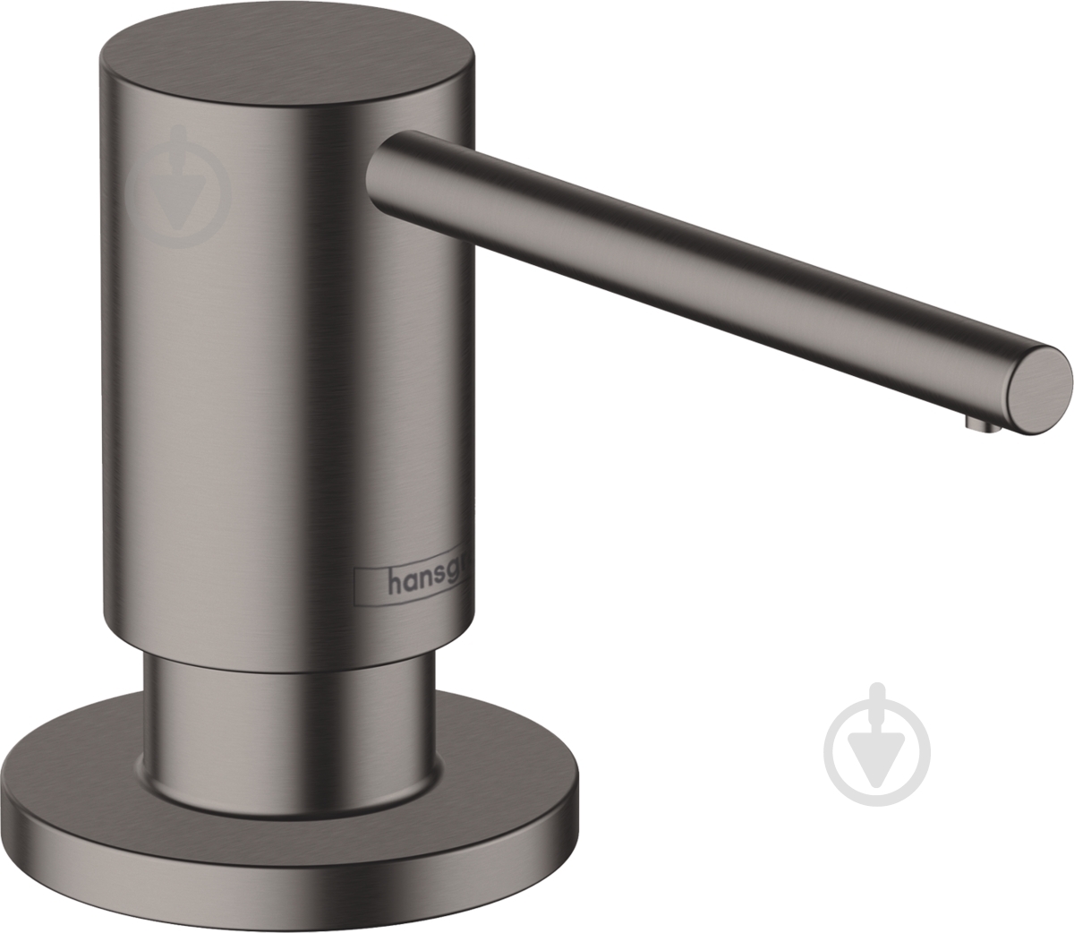 Дозатор Hansgrohe A41 500 мл черный матовый хром - фото 1