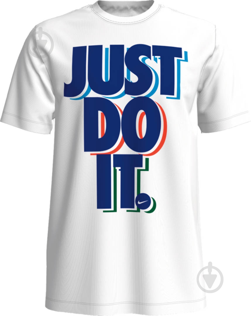 Футболка Nike M NSW SS TEE JDI CK2783-100 р.2XL белый - фото 1