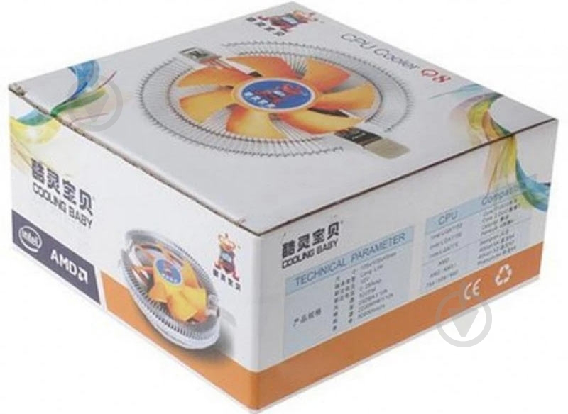 Процессорный кулер Cooling Baby Q8 - фото 4 Процессорный кулер Cooling Baby Q8 - фото 4