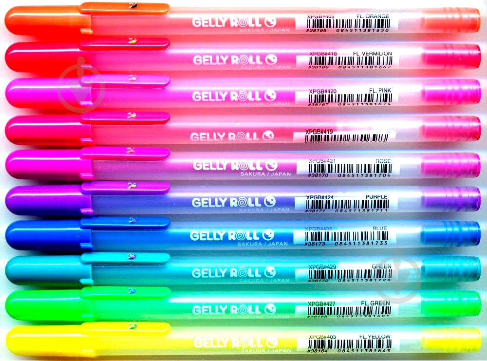 Ручка гелевая Gelly Roll Sakura MOONLIGHT зеленый - фото 2
