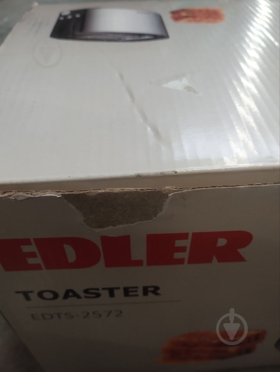 УЦЕНКА! Тостер EDLER EDTS-2572 (УЦ №2884) - фото 3 УЦЕНКА! Тостер EDLER EDTS-2572 (УЦ №2884) - фото 3
