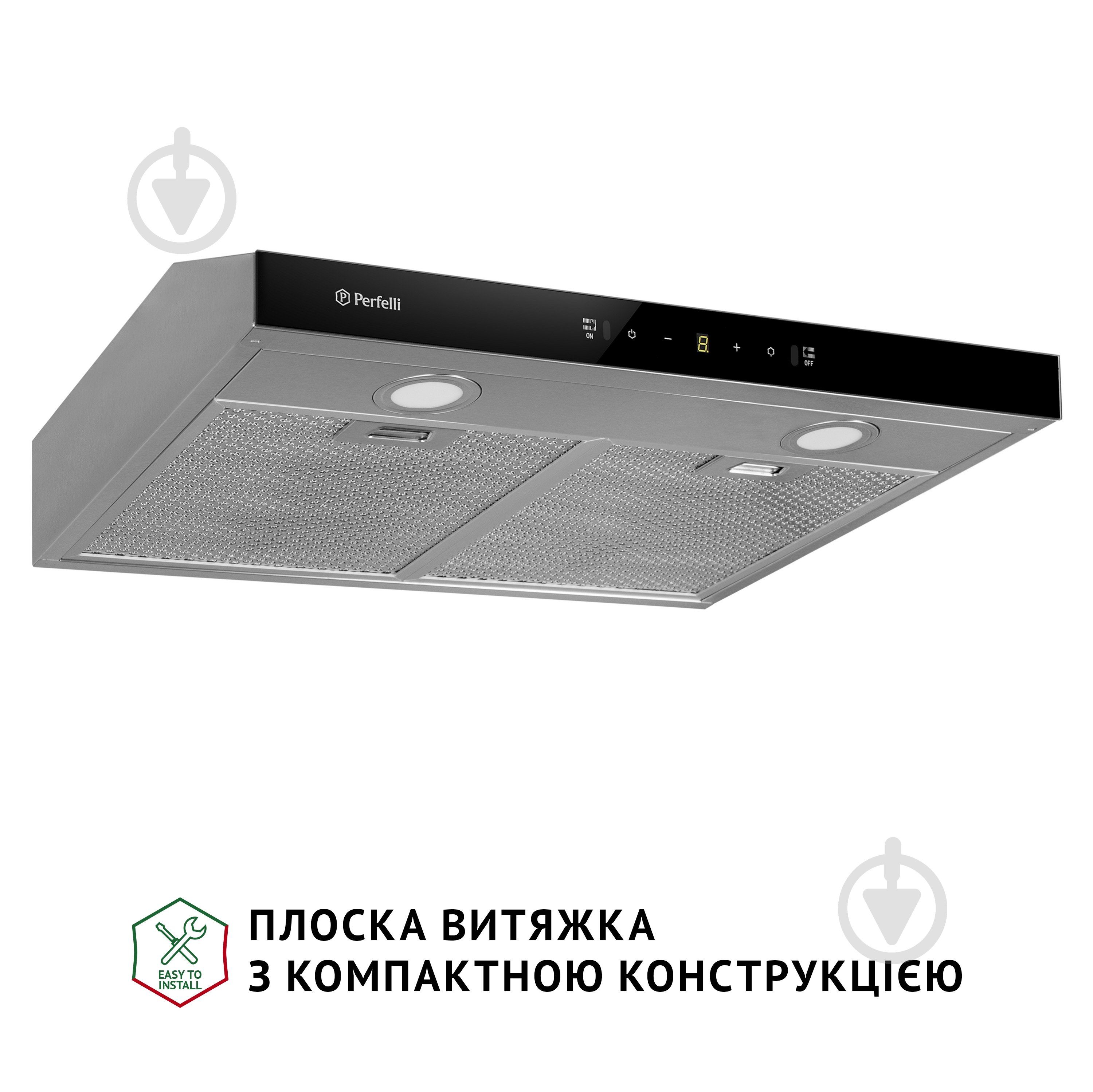 Витяжка Perfelli RINCI 6CWX INOX плоска - фото 2