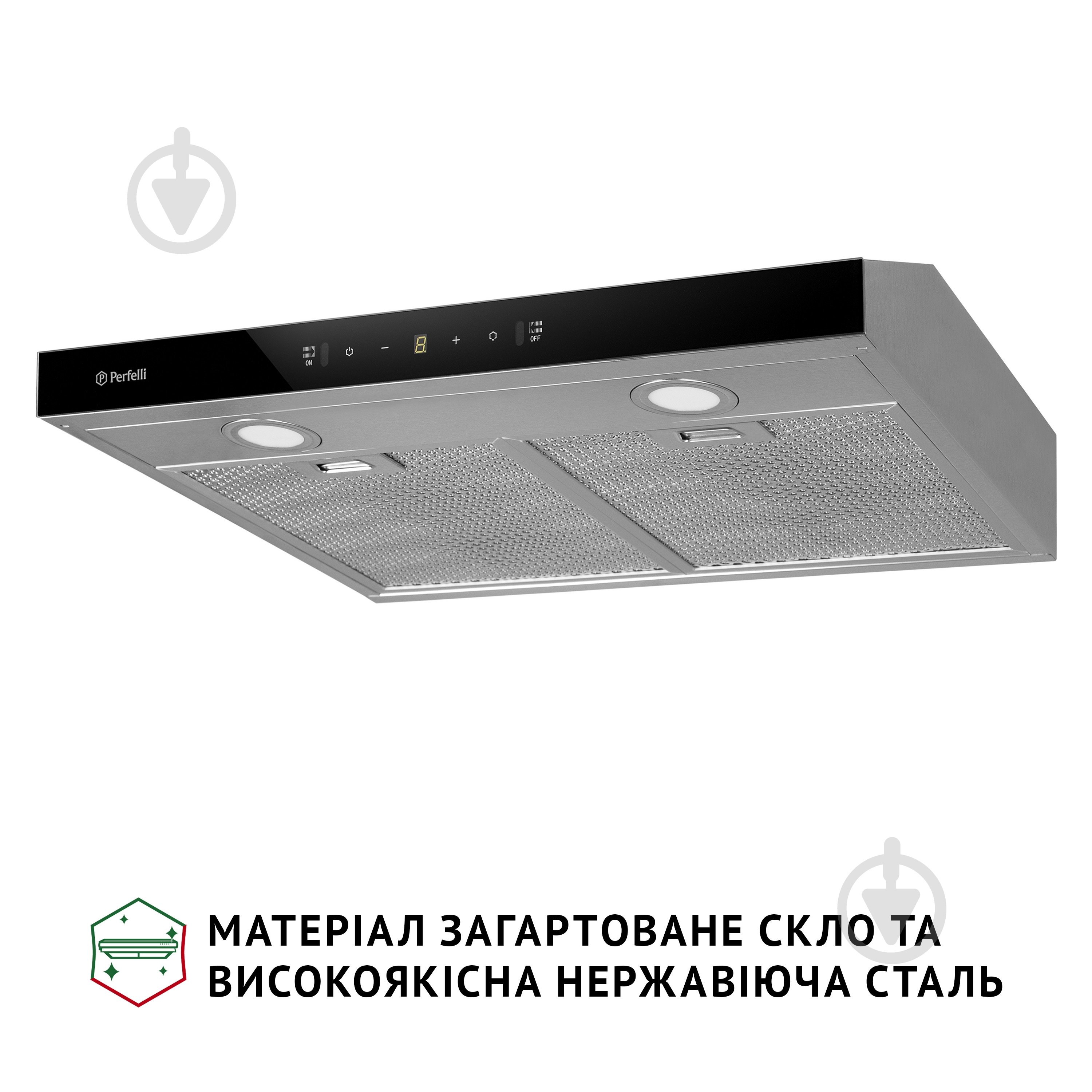 Витяжка Perfelli RINCI 6CWX INOX плоска - фото 3