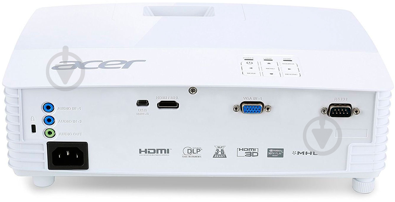Проектор Acer H6502BD (MR.JN111.001) - фото 2